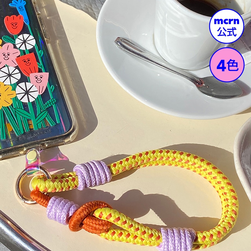 PARIS ハンドストラップセット スマホストラップ 韓国ファッションの人気アイテム 全4色