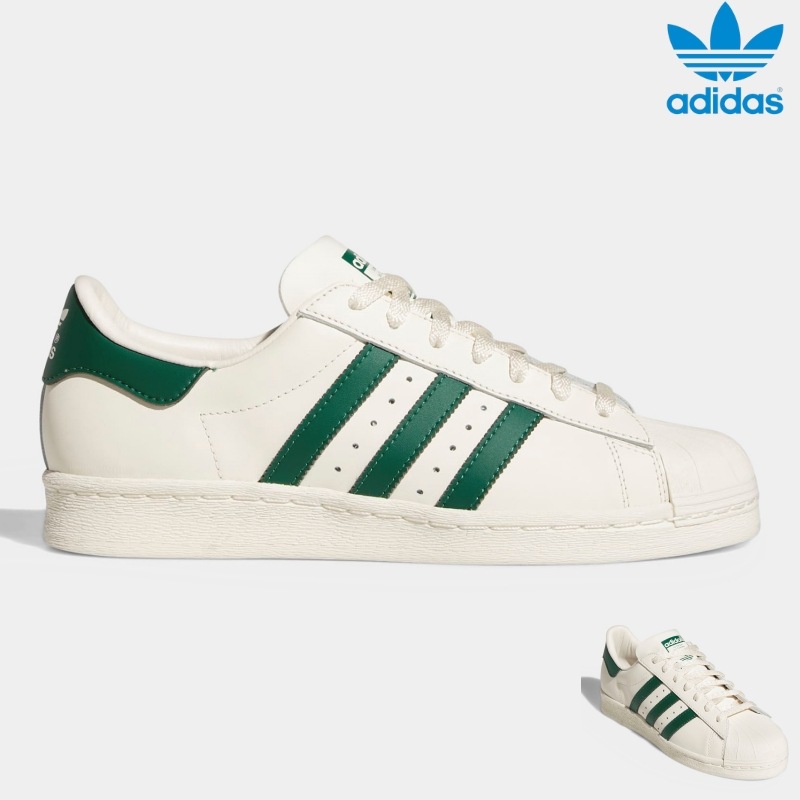 [ADIDAS] アディダス スニーカー スーパースター 82 / SUPERSTAR 82 WHITE/GREEN