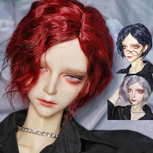 Qoo10] BJDドールウィッグ ショート 高温糸