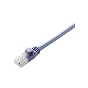 (まとめ) エレコム EU RoHS指令準拠爪折れ防止プロテクト付 カテゴリー6対応 LANケーブル 簡易包装 ブルー 7m LD-GPT/BU7/RS1本 (×10セット)