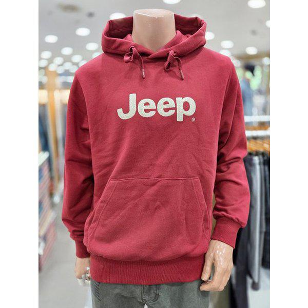 男女共用チェーン刺繍フード付きTシャツ(JQ3THU041_WI)_DG