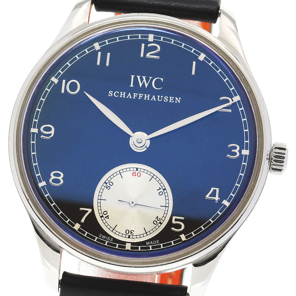 IWC IWC SCHAFFHAUSEN IW545404 ポルトギーゼ 手巻き メンズ _845663【中古】