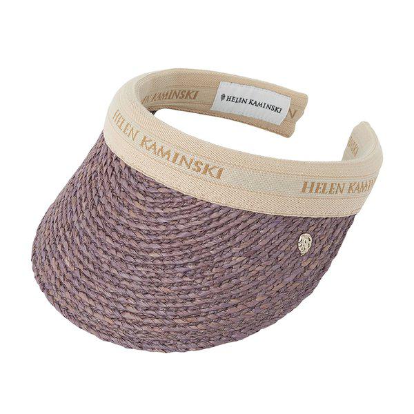 [釜山店] ビアンカ 8 女性用バイザー HAT52204 ライラック ナチュラルロゴ
