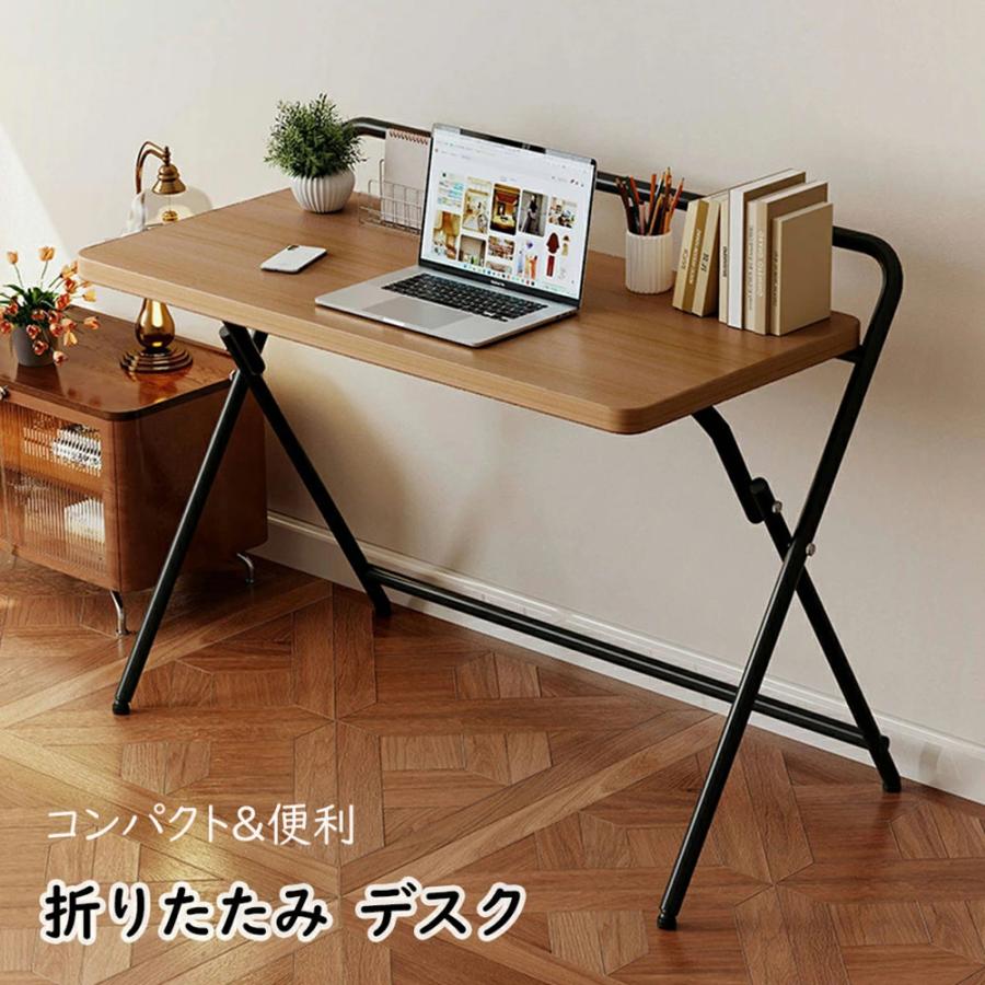 折りたたみテーブル 完成品 組み立て不要 軽量 省スペース 折りたたみ机 折りたたみデスク 省スペース 折りたたみ式 幅80cm 新生活 高級 職人 おしゃれ 在宅