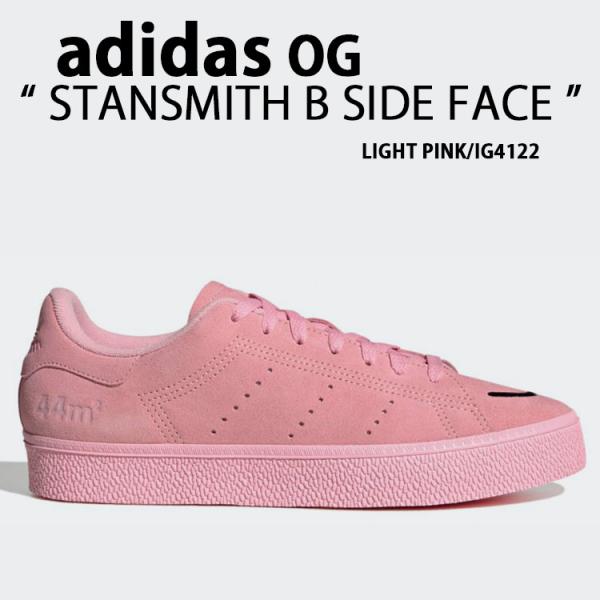 スニーカー STANSMITH CS B SIDE X FACE IG4122 スタンスミス PINK 44m2 シューズ
