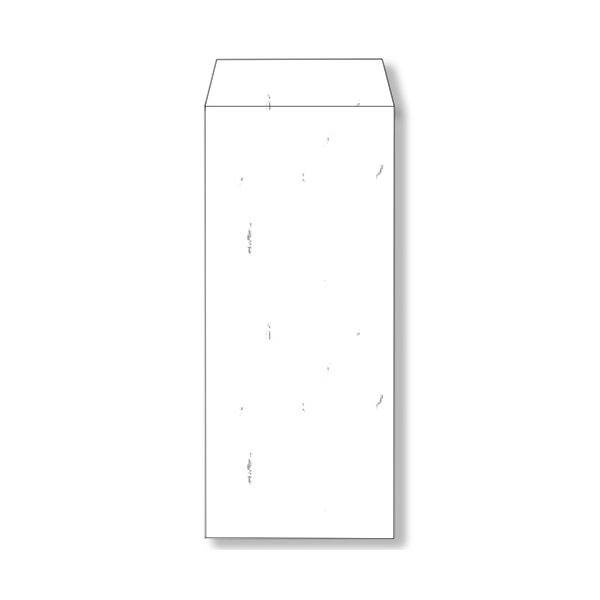（まとめ） 長門屋商店 和み紙封筒 長4105g／m2 しろ 徳用 ナフ-251 1パック（50枚） (×5セット)