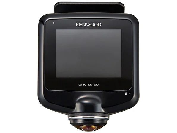 KENWOOD 全方位360撮影対応ドライブレコーダー DRV-C750 即納OK