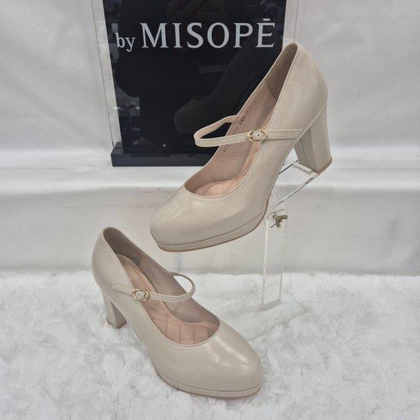 By 女性 メリージェーン パンプス 112HT431DS010 CREAM 1 JJ