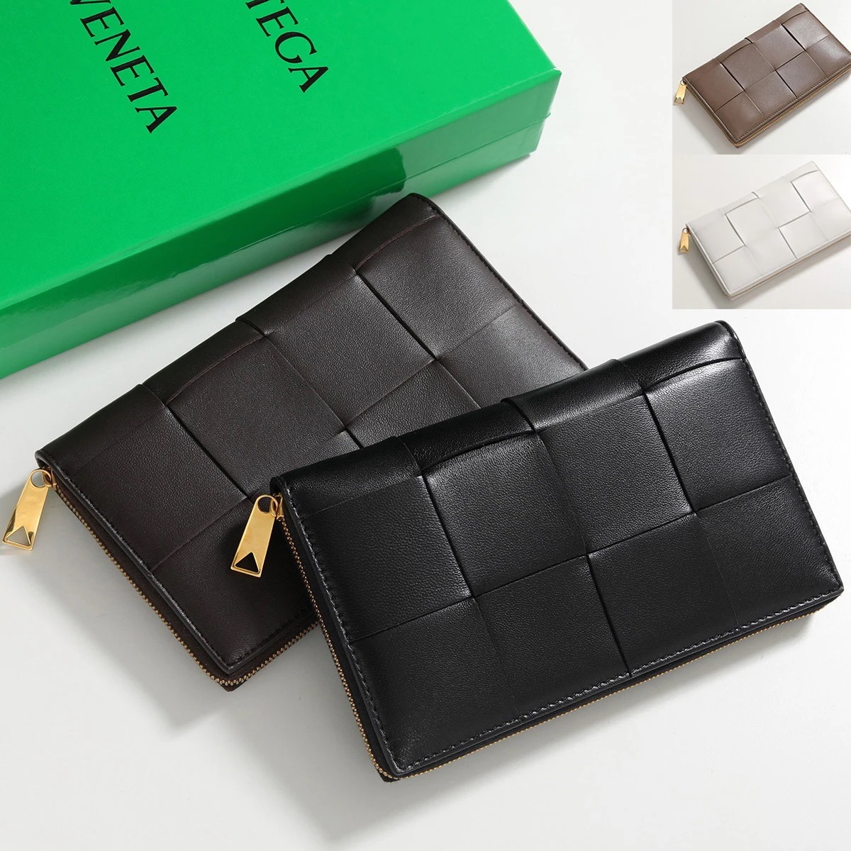 BOTTEGA VENETA ボッテガヴェネタ ラウンドファスナー長財布 750259 651368 814676 VCQC1 レディース メンズ レザー イントレチャート 814676VCQC184