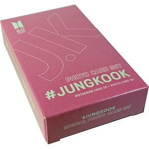 BTS(JUNGKOOK) スペシャルフォトカードセット 60枚 新バージョン