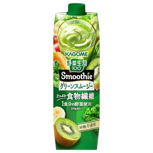 カゴメ 野菜生活100 Smoothie グリーンスムージーMix 1000g ×6本 4,251円
