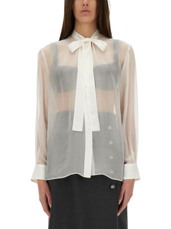 DOLCE & GABBANA Women Shirts F5T27T FU1ATW0800 WHITE