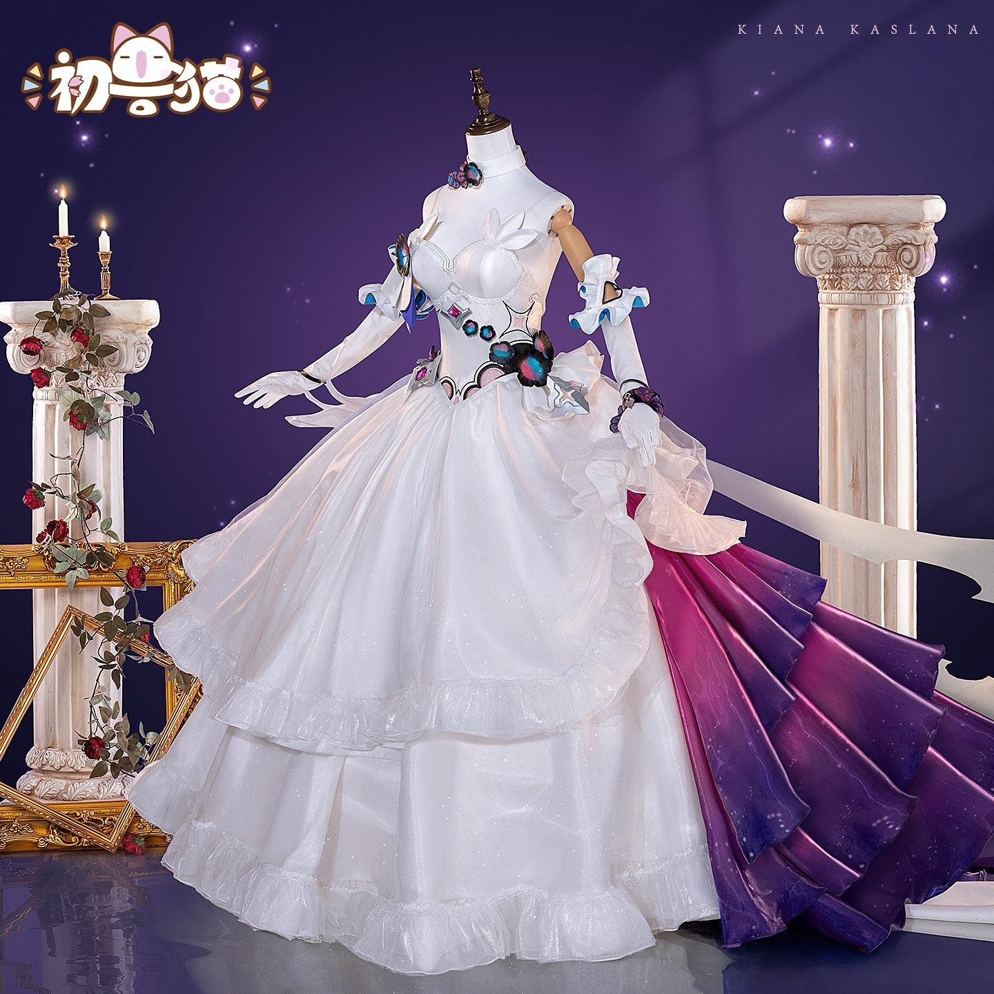 初獣猫ホビー・コスメレアナcos服崩壊夜招待コスプレ3女装アニメゲーム衣装