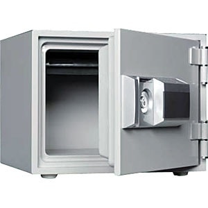 ダイヤセーフ 家庭用 耐火金庫 プッシュタイプ（テンキー式） MEK34-1 重量42kg JIS1時間耐火