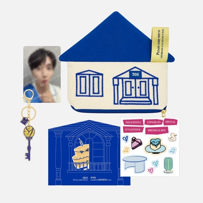SUPER JUNIOR LEETEUK ARTIST BIRTHDAY POUCH PACK