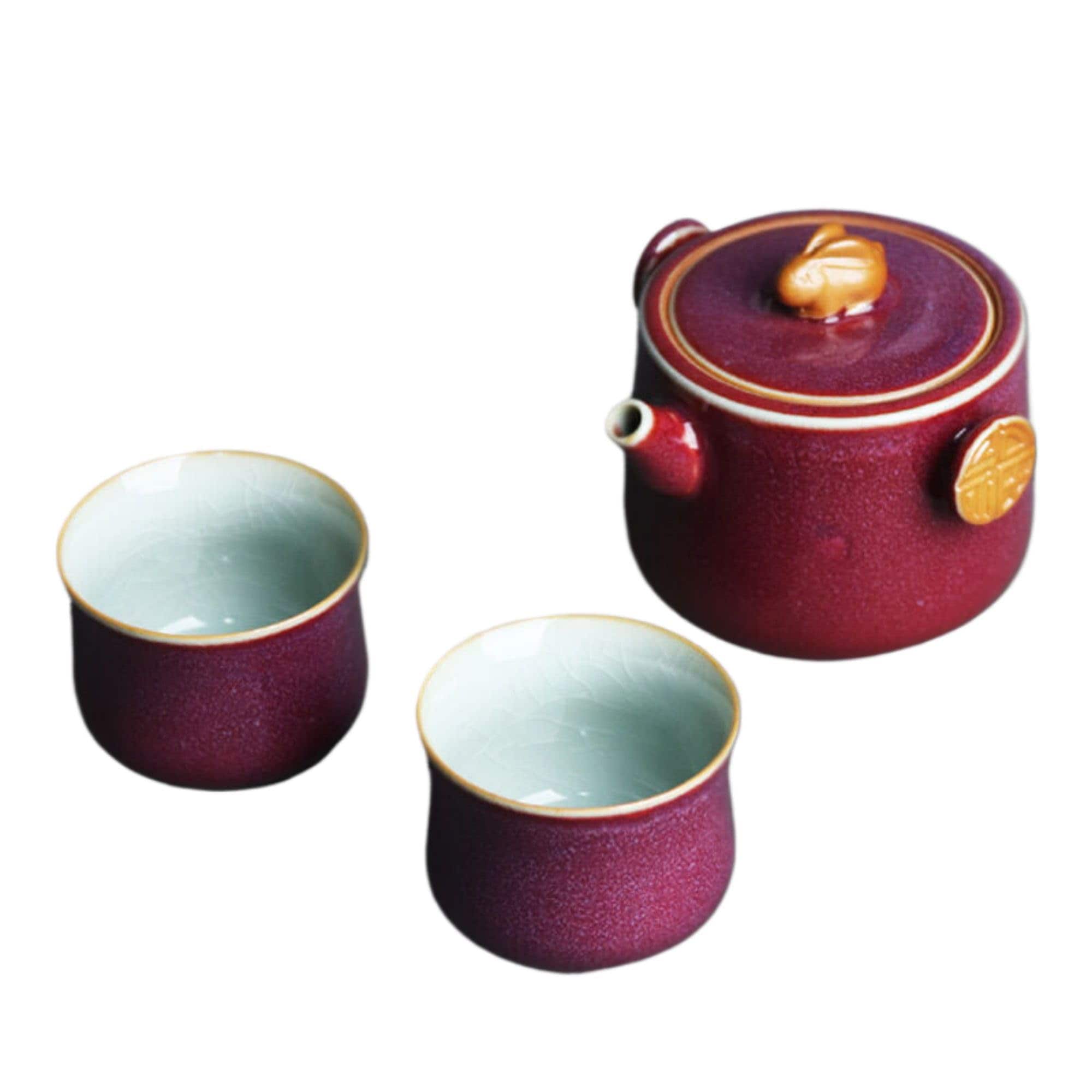 一壶双杯伴手礼品茶道具套装家用泡茶組