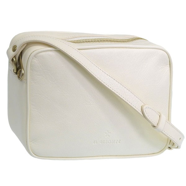 イルビゾンテ バッグ レディース ショルダーバッグ レザー ホワイト BCR327PV0001WH178B IL BISONTE