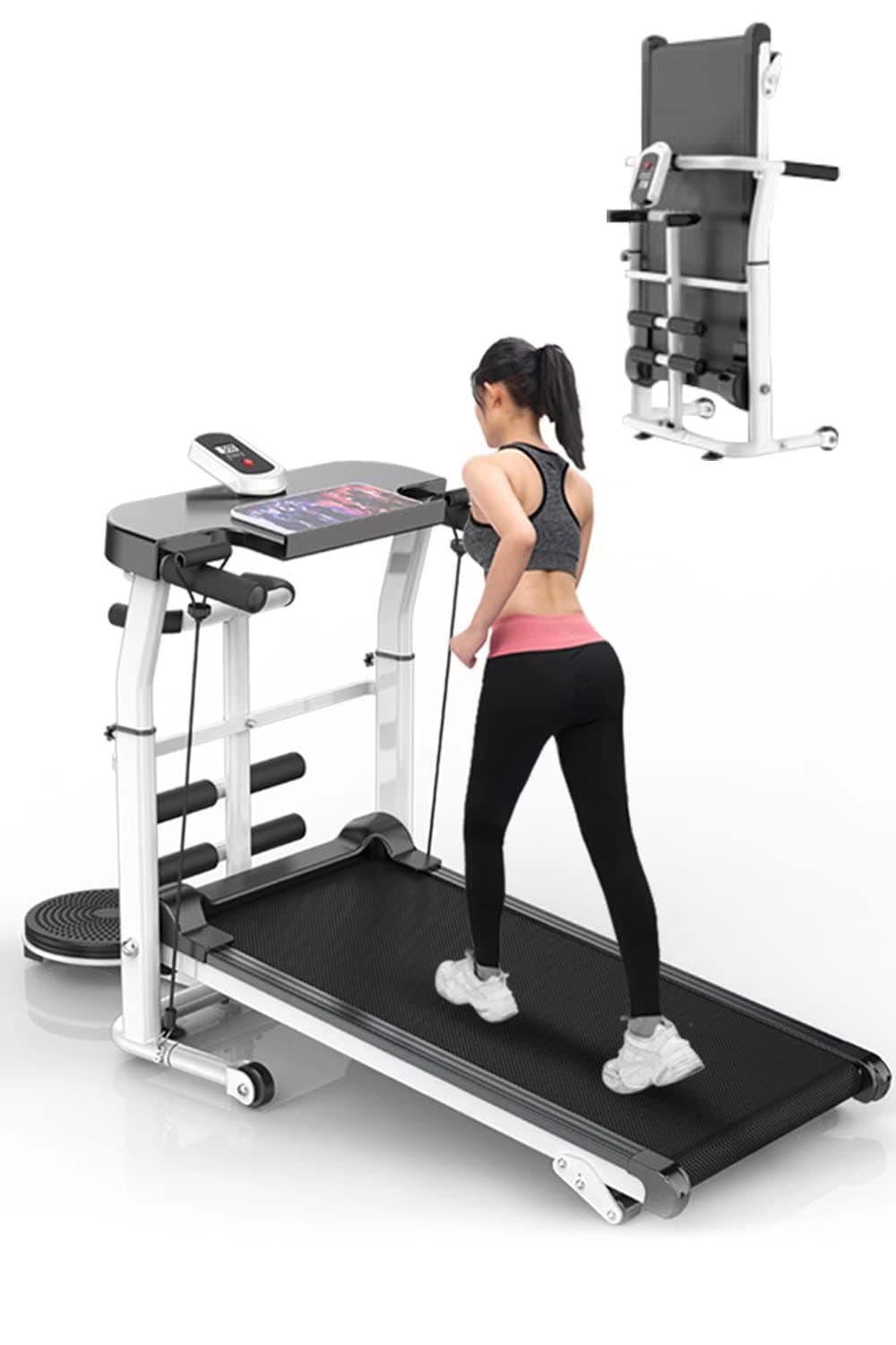 ルームランナー 自走式 ランニングマシン 家庭用 静音 ランナー ルーム 多機能 負荷３段階調節 ウォーキングマシン ツイスト器具＆ロープ＆マット付き 折りたたみ式 コンパクト 自走式 ウォーカー 高