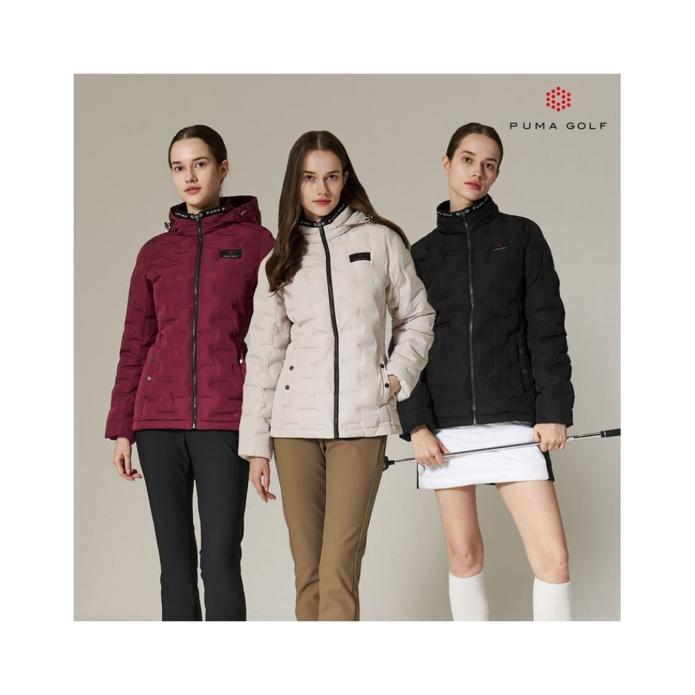 PUMAゴルフスイングパッド入りジャケット女性用 3色1色選択 15,454円