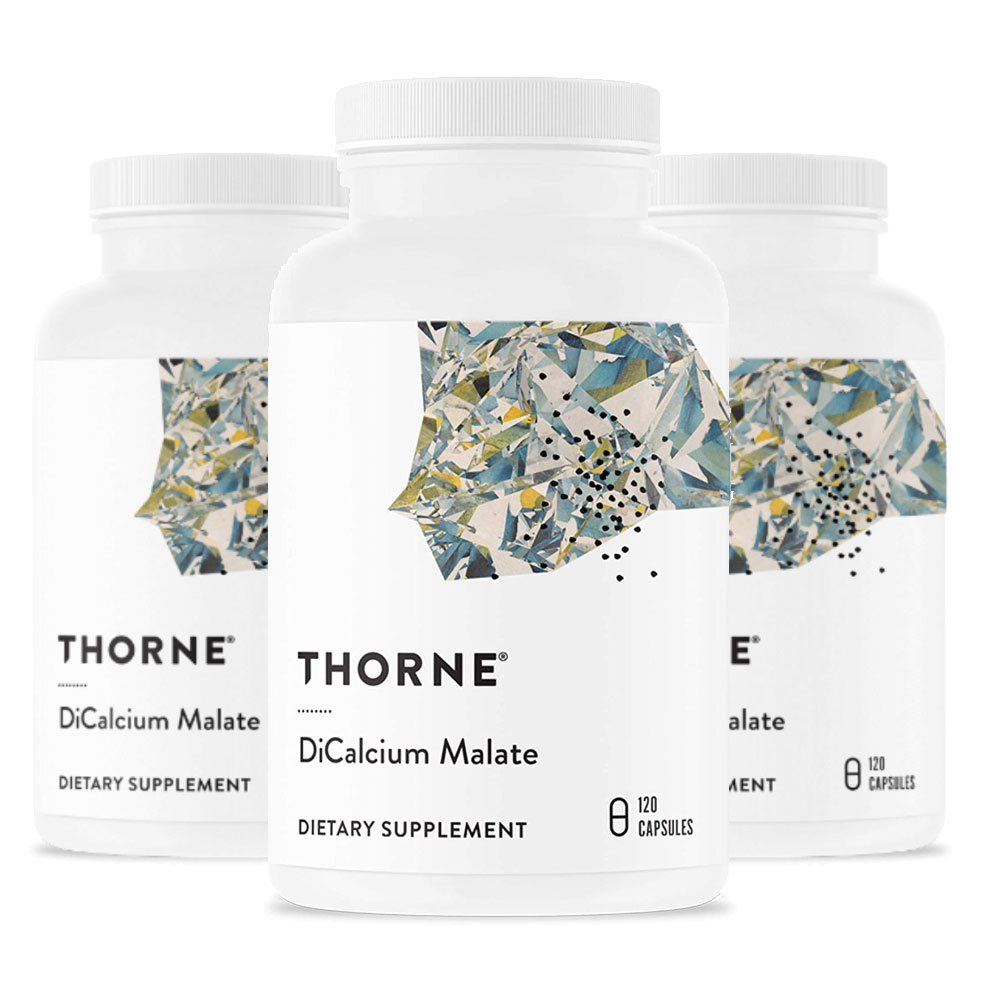 3本 ソーンリサーチ ディカルシウム マレート 120錠 DiCalcium Malate