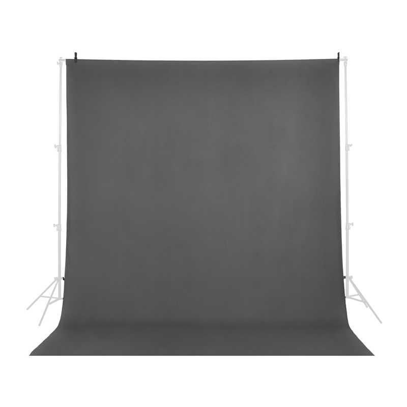 サンテック　背景布M グレー 2x3m　S809