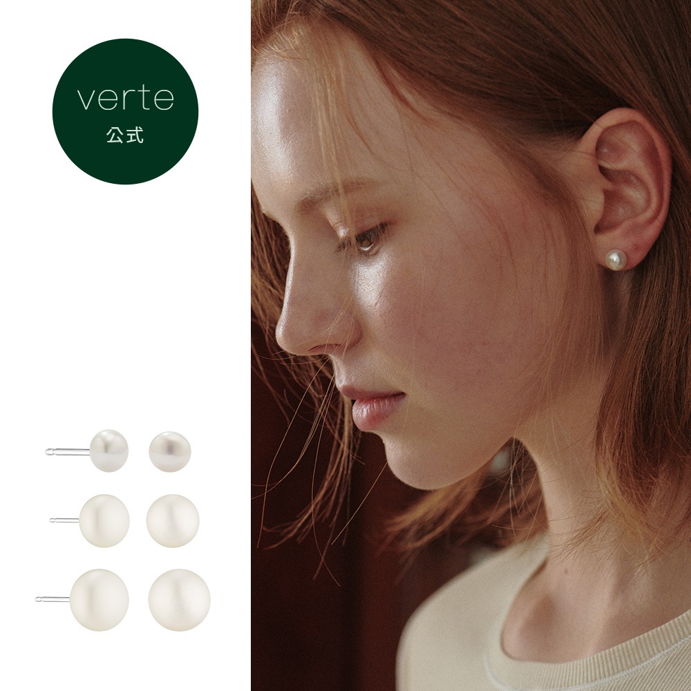 Deux.silver.70 / butter ball イアリング (3 size)