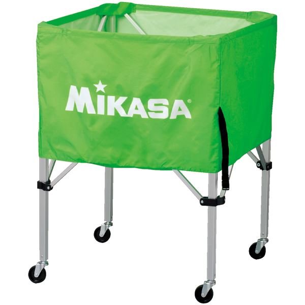 【2022新春福袋】 ミカサMIKASA（ミカサ）器具 BCSPS ライトグリーン 箱型中（フレーム幕体キャリーケース3点セット） ボールカゴ アクセサリー