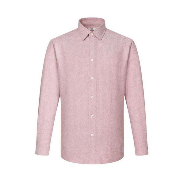 起毛綿100ヘリンボーンカジュアルシャツ レギュラーフィット__DLW1SHCL180P1