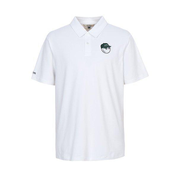 ゴルフウェア 男性 半袖Tシャツ M9403 WHT