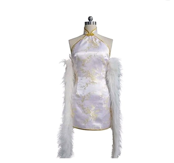 デートバトル風コスプレコスチューム時崎くるみ（たまに）チャイナドレスハンカチホワイトセクシーデラック 10,703円