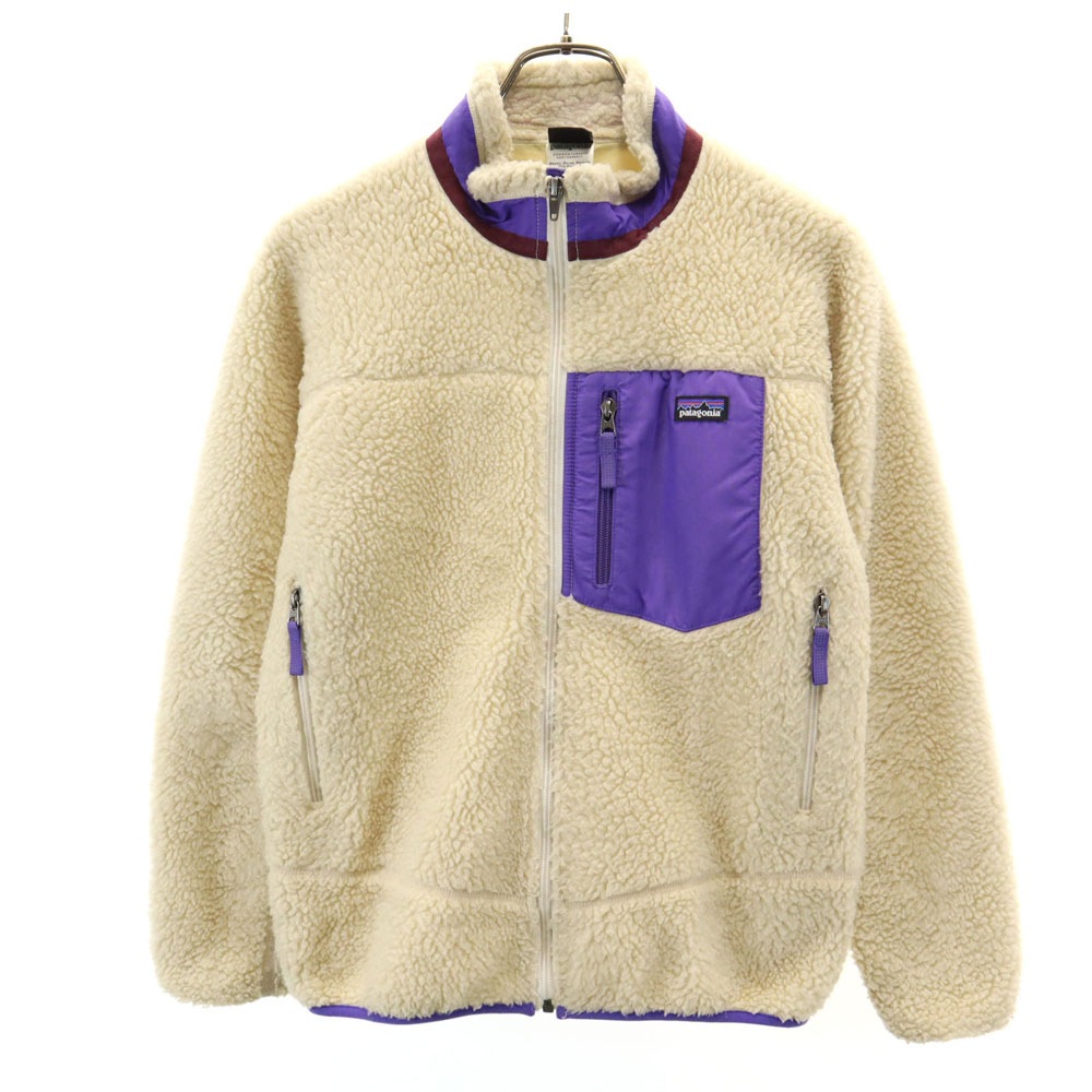 65620FA14 フリースジャケット XL/14 ベージュ アウトドア キッズ