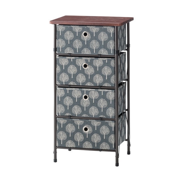 LFS-654GY [簡単組立チェスト4D] メーカー直送