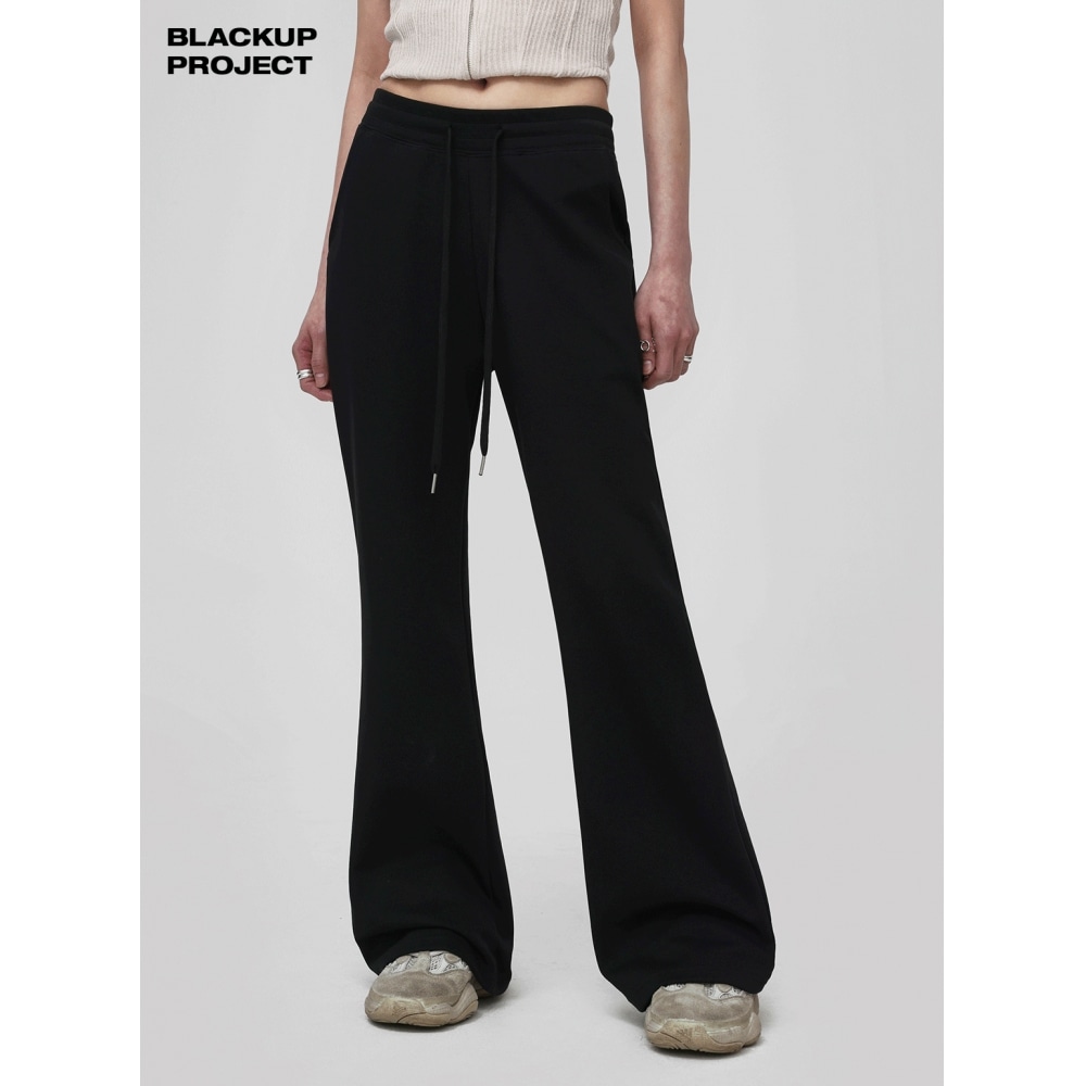 ブラックアップ [10,000部販売] [MADE] ビエントサマーブーツカットバンディングパンツ