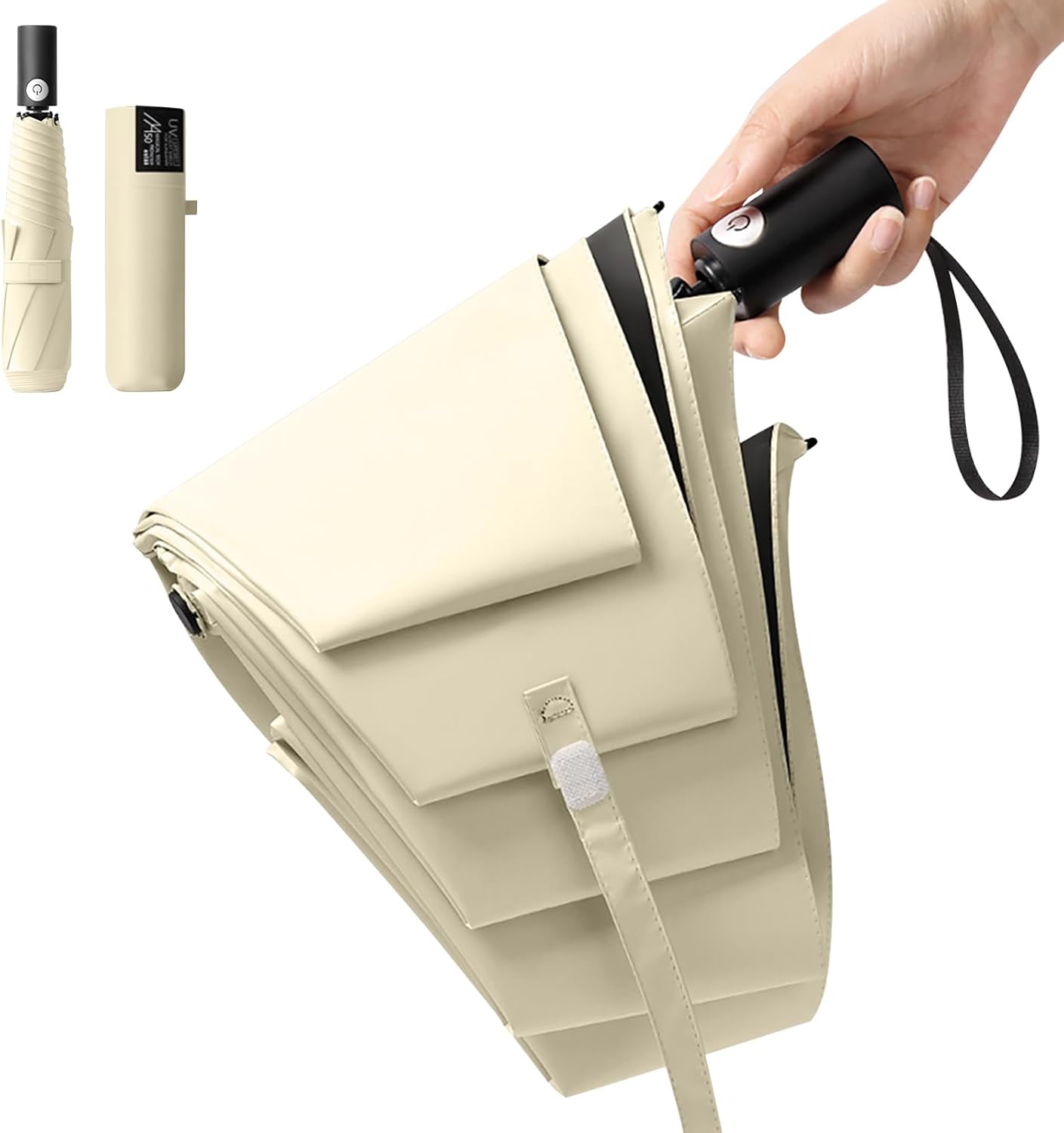 日傘 折りたたみ uvカット100% 遮光遮熱 飛び出し防止安全デザイン 晴雨兼用 200g超軽量 直径100cm ワンタッチ自動開閉 超撥水 耐風 熱中症対策 レディース/メンズ/子供兼用 携帯便利