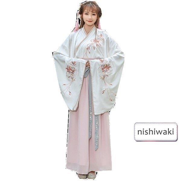 中国古代衣装 ステージ チャイナドレス ワンピース 女性 ロングドレス 舞台衣装 おしゃれ 漢服 撮影 中華服 唐装漢服 チャイナ服 漢服仙女 中国古風 コスプレ