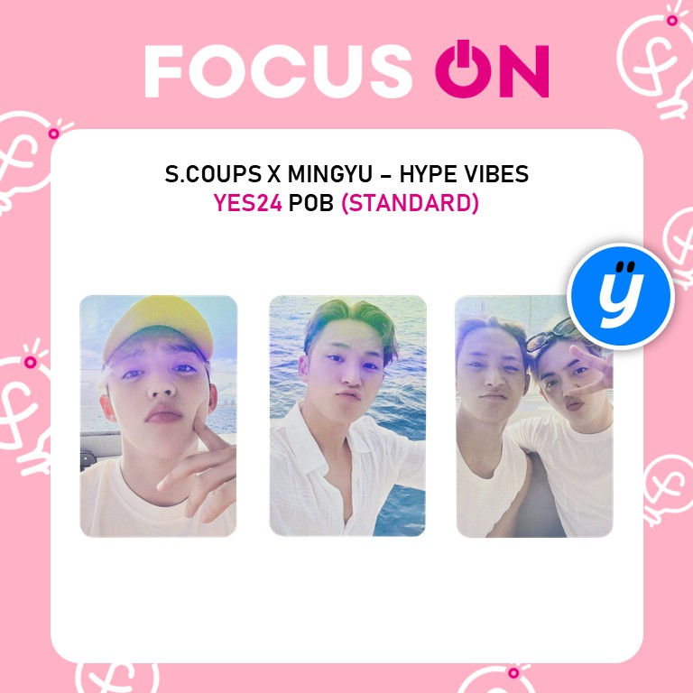 セブチ HYPE VIBES C×M 通常盤 韓国 特典 YES24 Qoo10] Pledis Entertainment S.COUPS X MINGYU CXM
