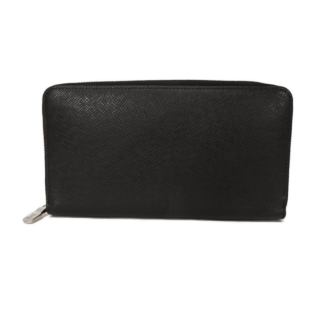 【中古】 長財布 新型 LVロゴ ブラック ラウンドファスナー RFID ICチップ 現行 ジッピーオーガナイザー NM タイガ M30056