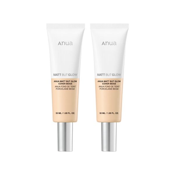 Matt but Glow ノーファンデカバーベージュ 50ml*2個