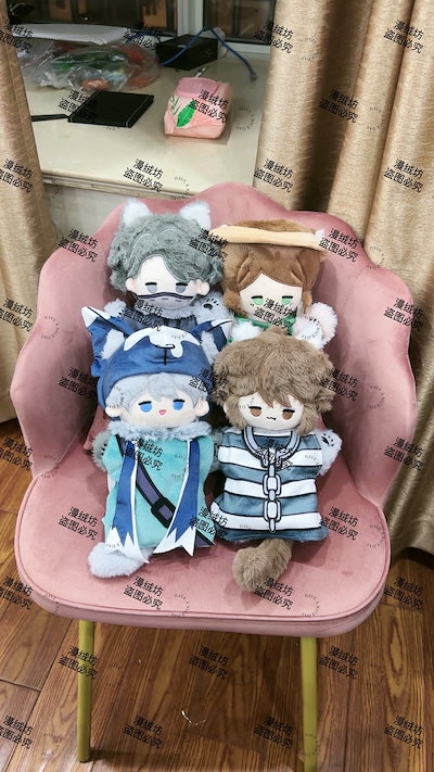 ZETADIVISION 第五人格 ぬいぐるみ パペット 4点セット 第五人格 GiGO 休日のおでかけ ぬいぐるみパペット 全4種セット