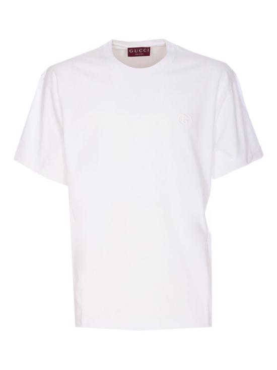 GUCCI Men T-Shirts 796395 XJHKE9692 White