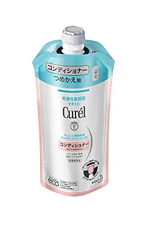 キュレル コンディショナー つめかえ用 340ml 弱酸性 無香料 無着色