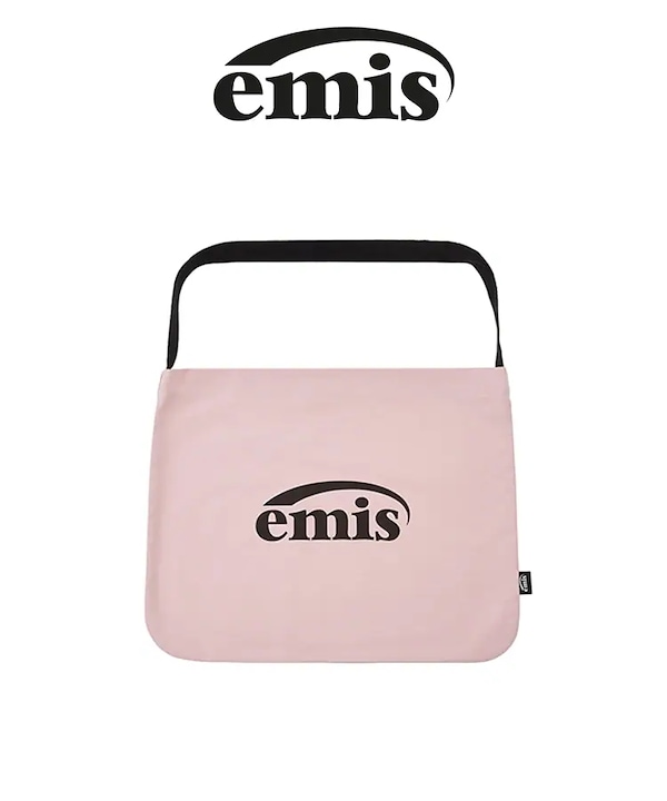 エコバッグ [EMIS] NEW LOGO COTTON ECO BAG - ECRU emis】韓国人気☆ NEW LOGO COTTON ECO BAG (EMIS/エコバッグ