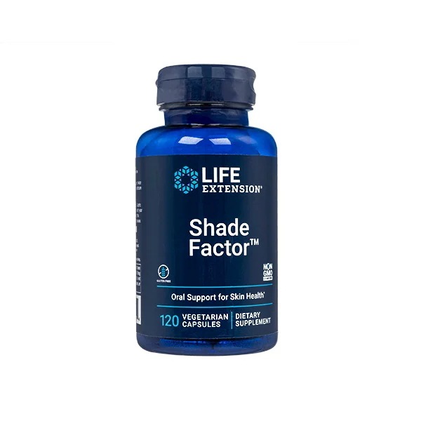 シェードファクター 120錠 1本 Life Extension　紫外線　植物性由来 海外発送便商品 日時指定不可　国際書留郵便発送