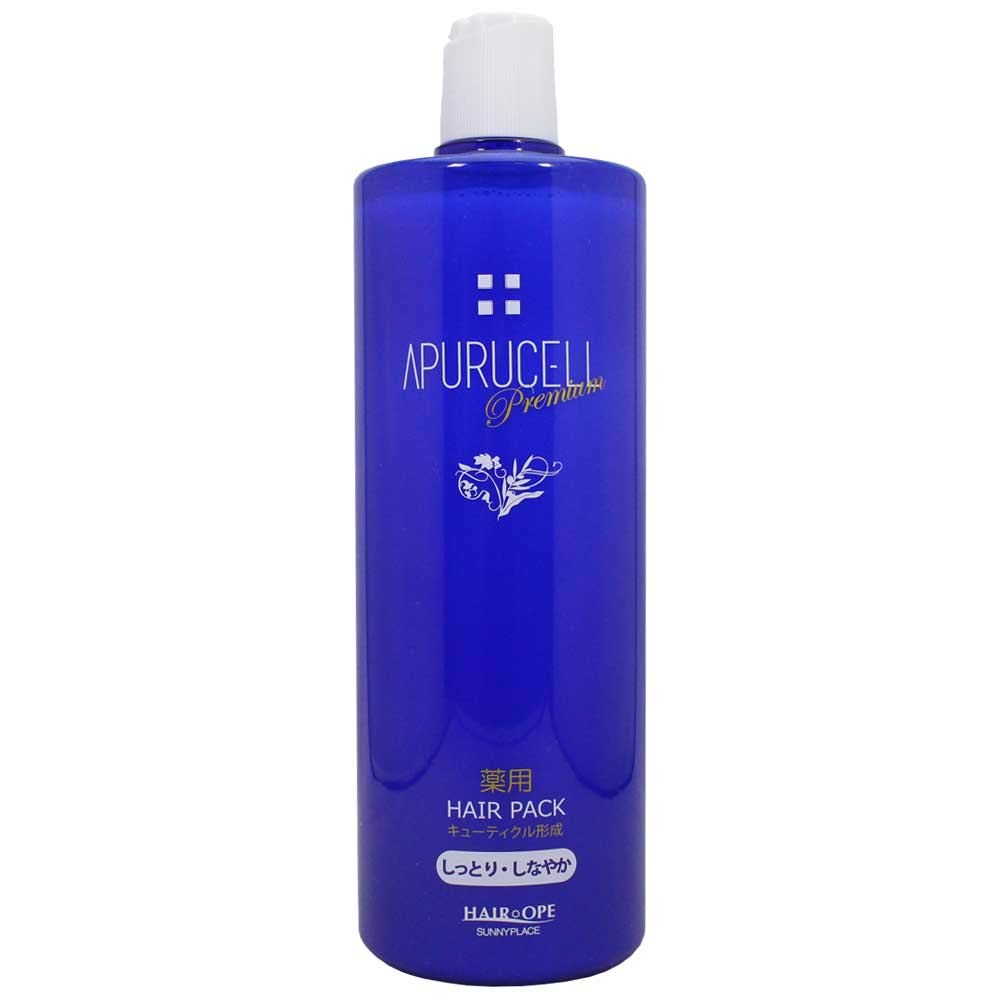 Qoo10最安値挑戦 サニープレイス アプルセル プレミアム 薬用ヘアパック しっとり 1000ml 4,551円