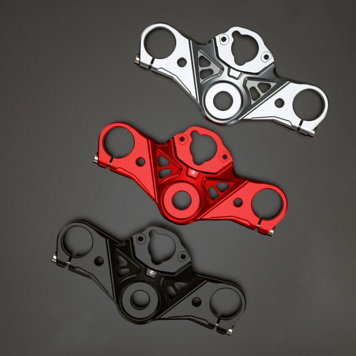 スズキ用 GSX250R DN11A トップブリッジ 2017-2021年式対応 T6アルミ アルマイト S-1024