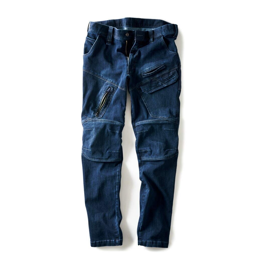 寅壱 デニム カーゴパンツ 8910-219 TORAICHI パンツ 長ズボン コーデュラ CODURA ストレッチ TORA かっこいい 作業着 作業服 プロユニオリジナルステッカー付 10,573円
