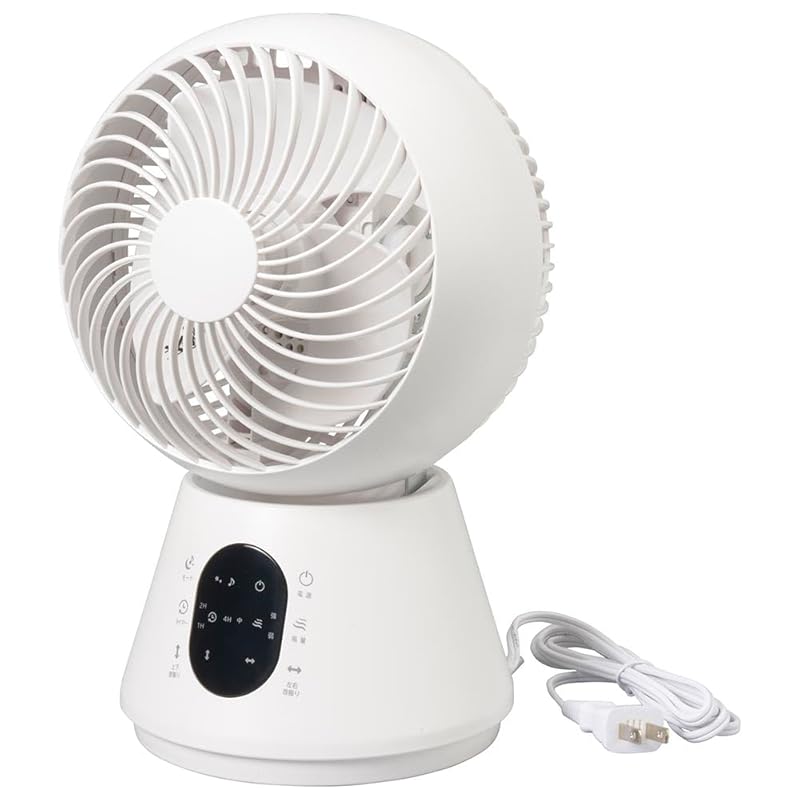 即納：オーム(OHM) 3Dサーキュレーター 12畳まで FF-KT2513AC-W 08-1701 オーム電機