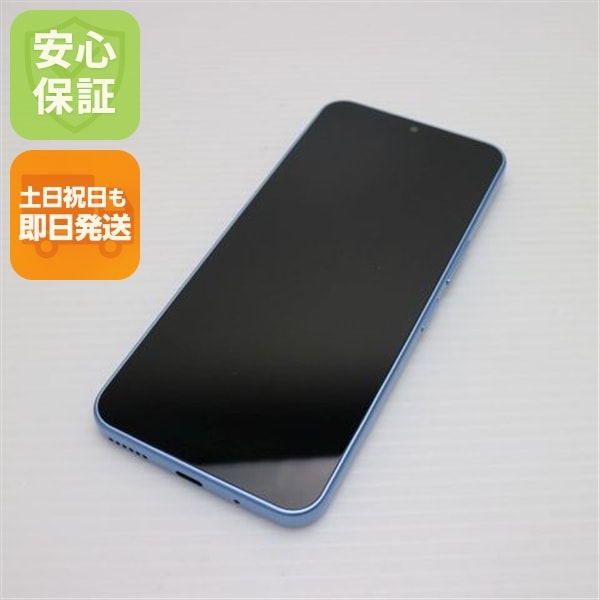 新品同様 Y!mobile Libero 5G IV A302ZT ブルー スマホ ZTE 即日発送 土日祝発送OK 194