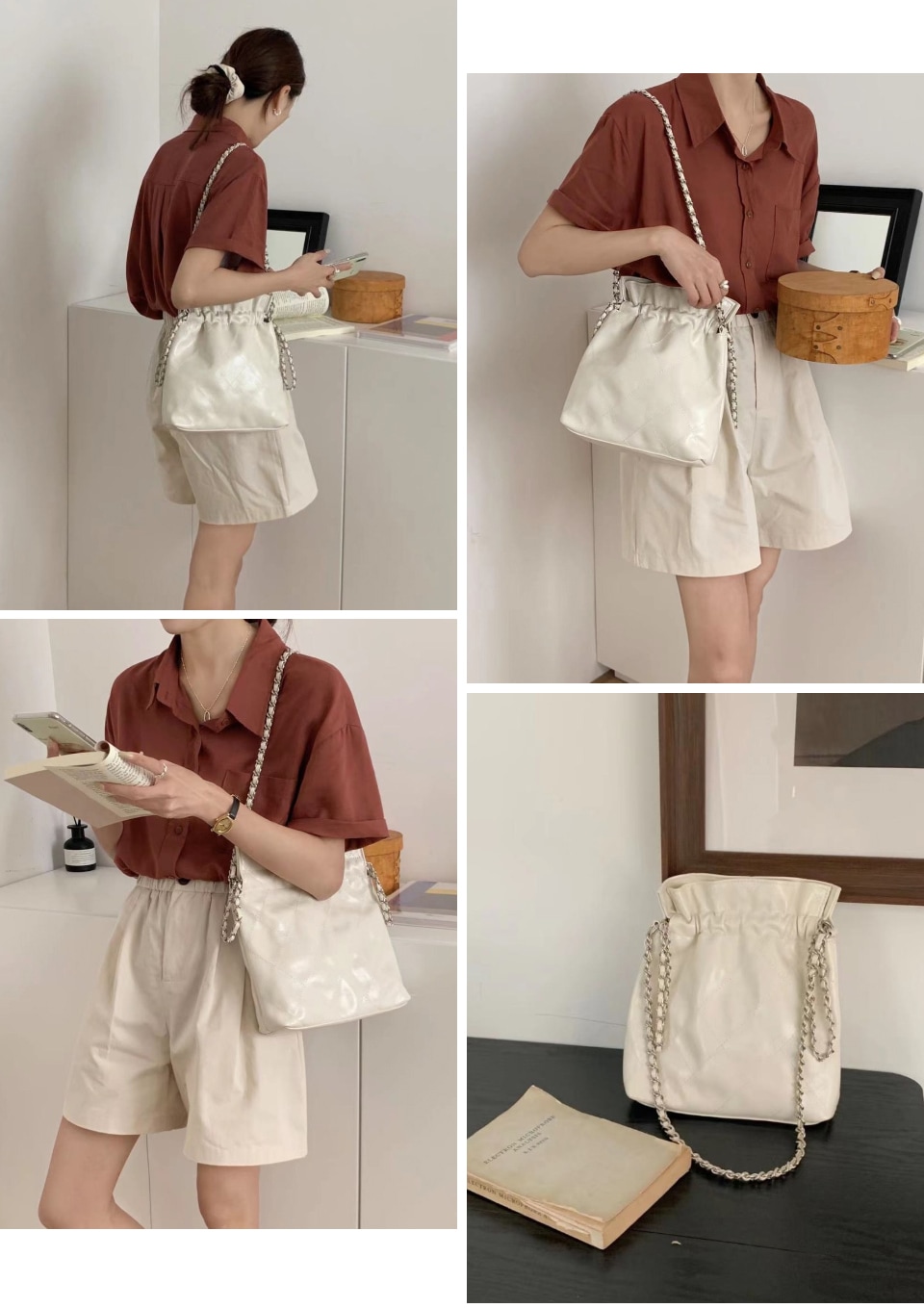 DIDANA ficce 22638 ショルダーバッグ レディース バッグ 人気デイリーバッグ トートバッグ韓国バッグ/クロスバックハンドバッグ/