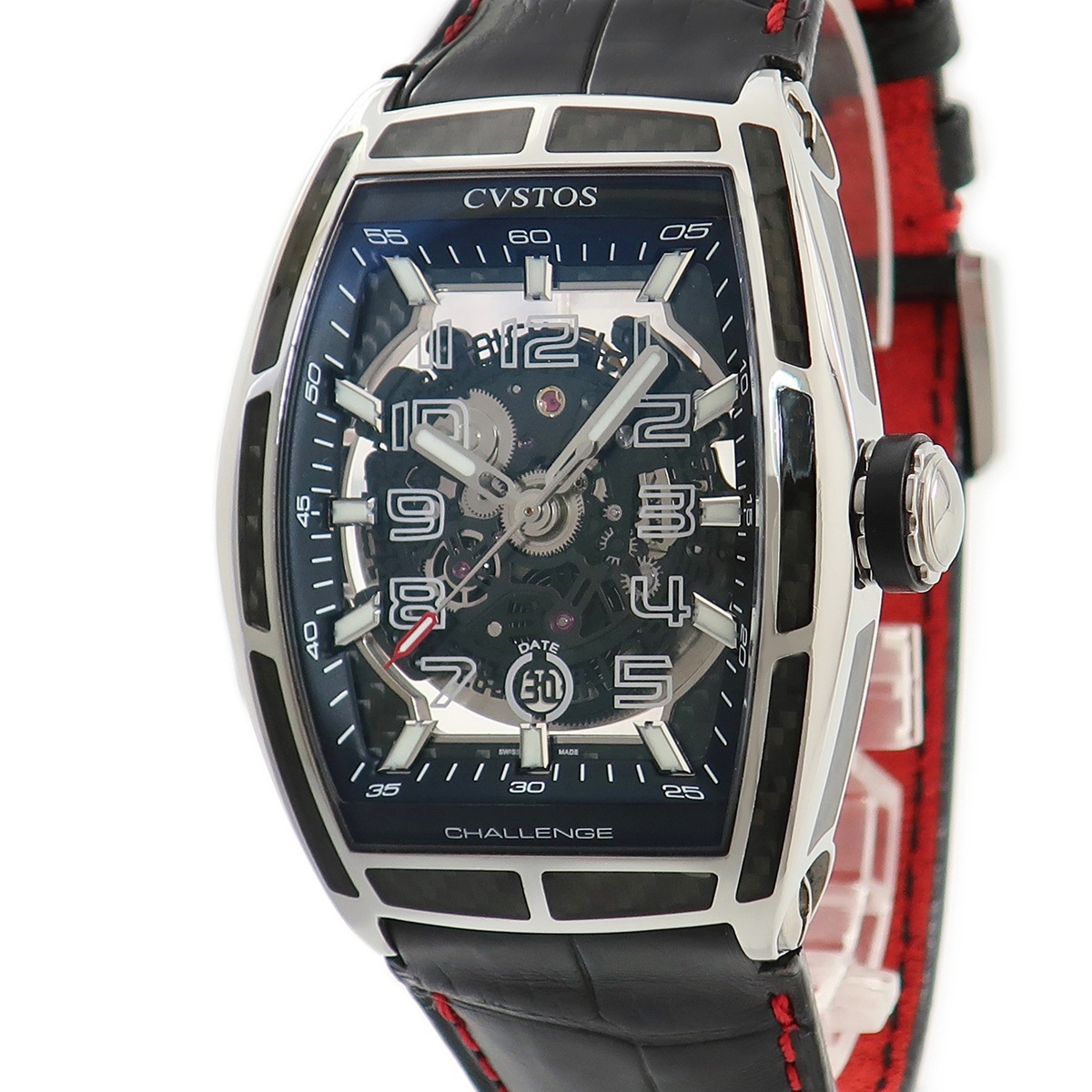 チャレンジ ジェットライナー カーボン2 CVT-JET2-CARBON ST 自動巻き メンズ トノウ スケルトン 限定 3年保証 270,221円